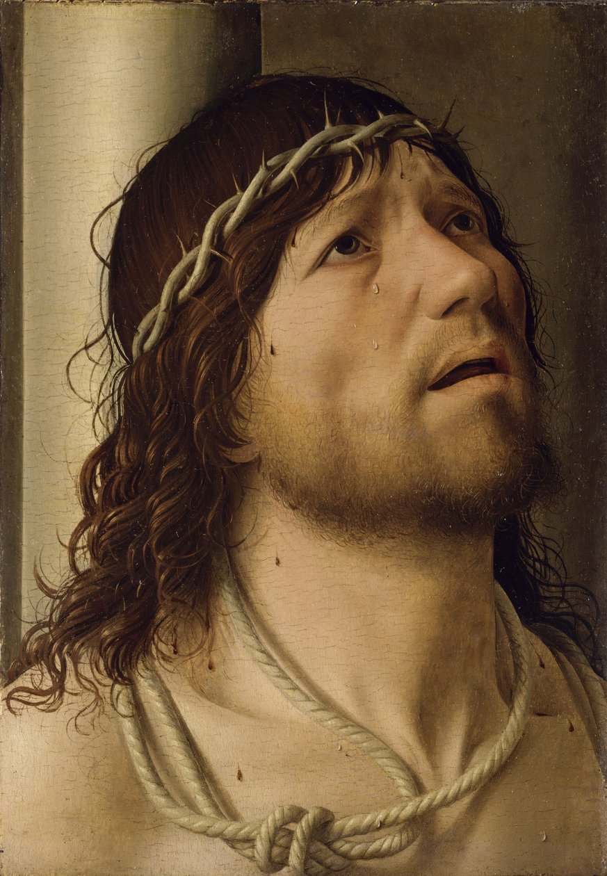 Sütundaki İsa by Antonello da Messina