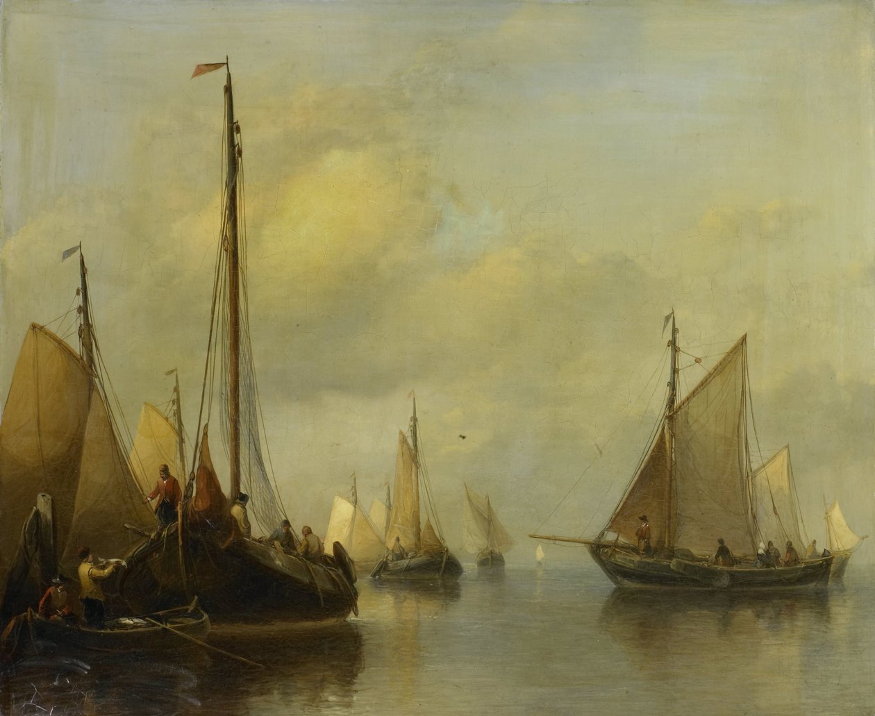 Sakin Suda Balıkçı Tekneleri by Antonie Waldorp