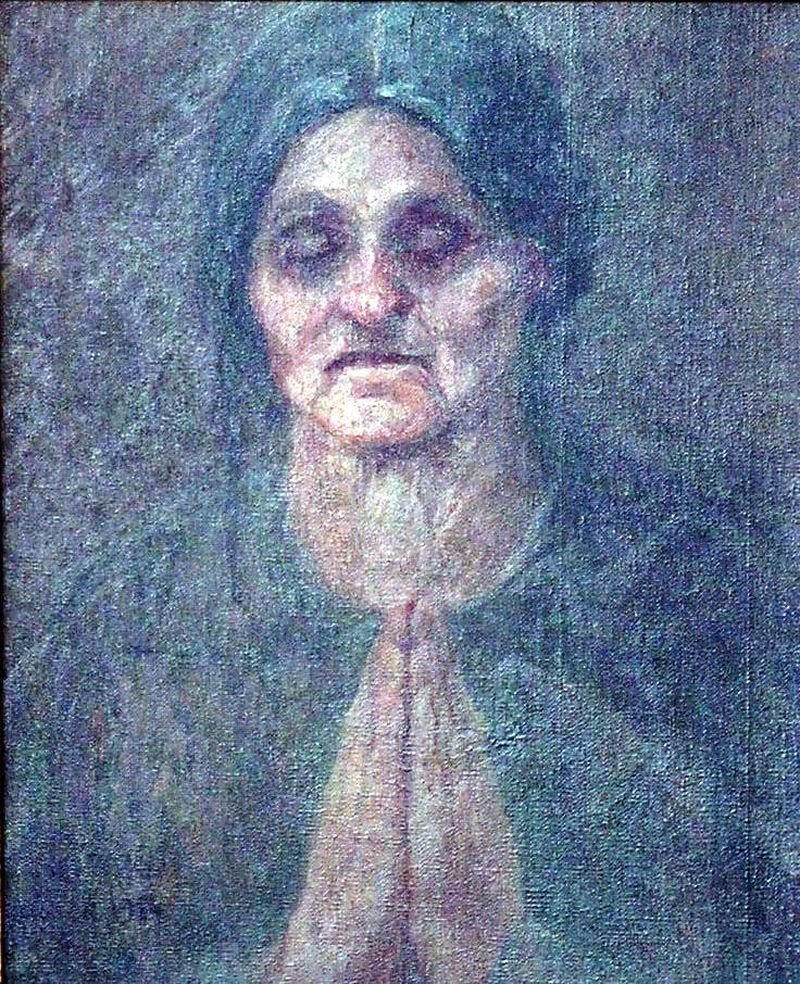 Fransız priere by Antonio Parreiras