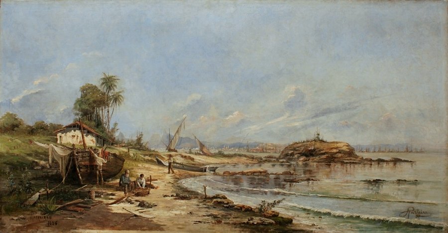 Fırtınadan sonra Gragoata by Antonio Parreiras