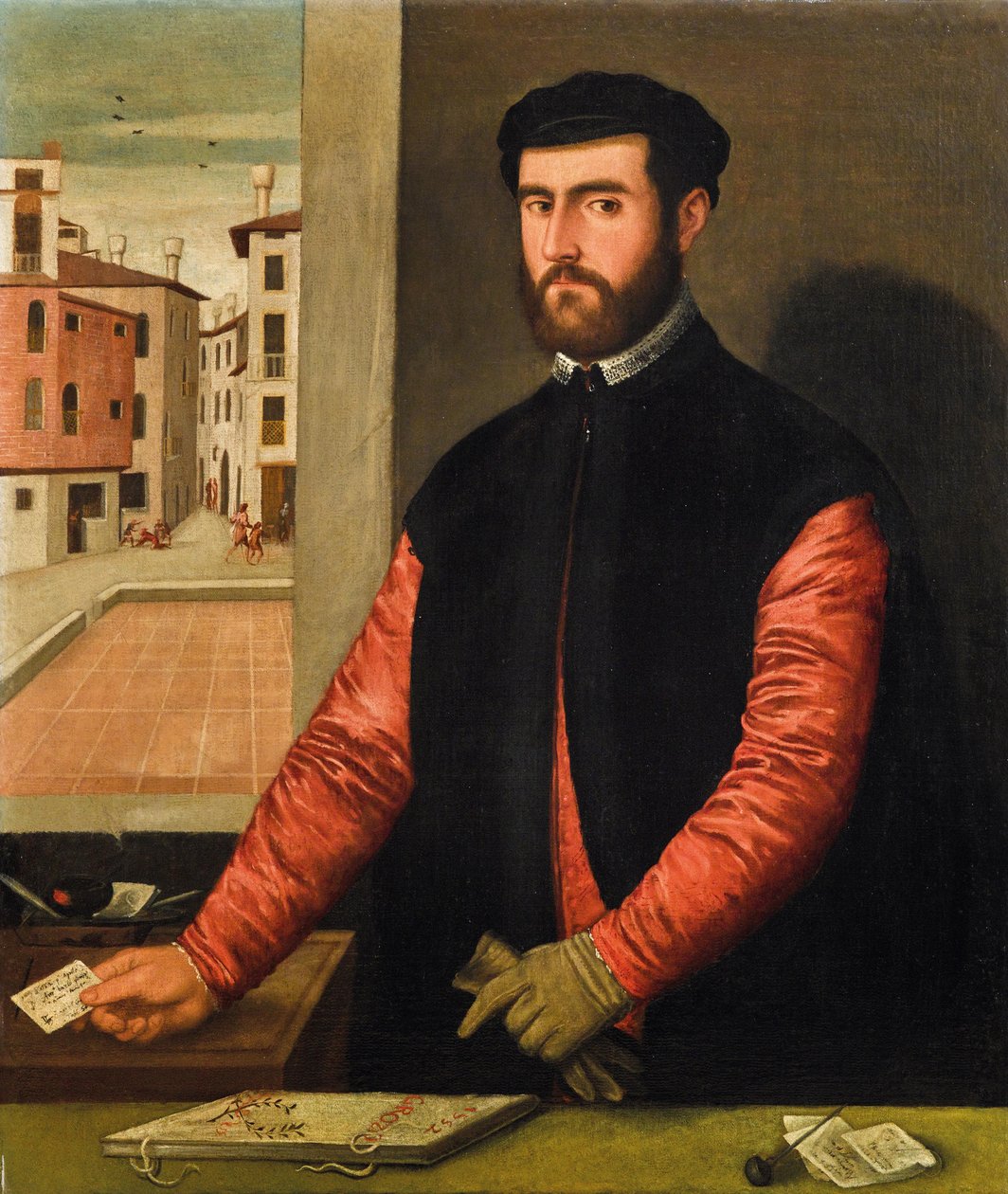 Otoportre, 1552. by Antonio Badile