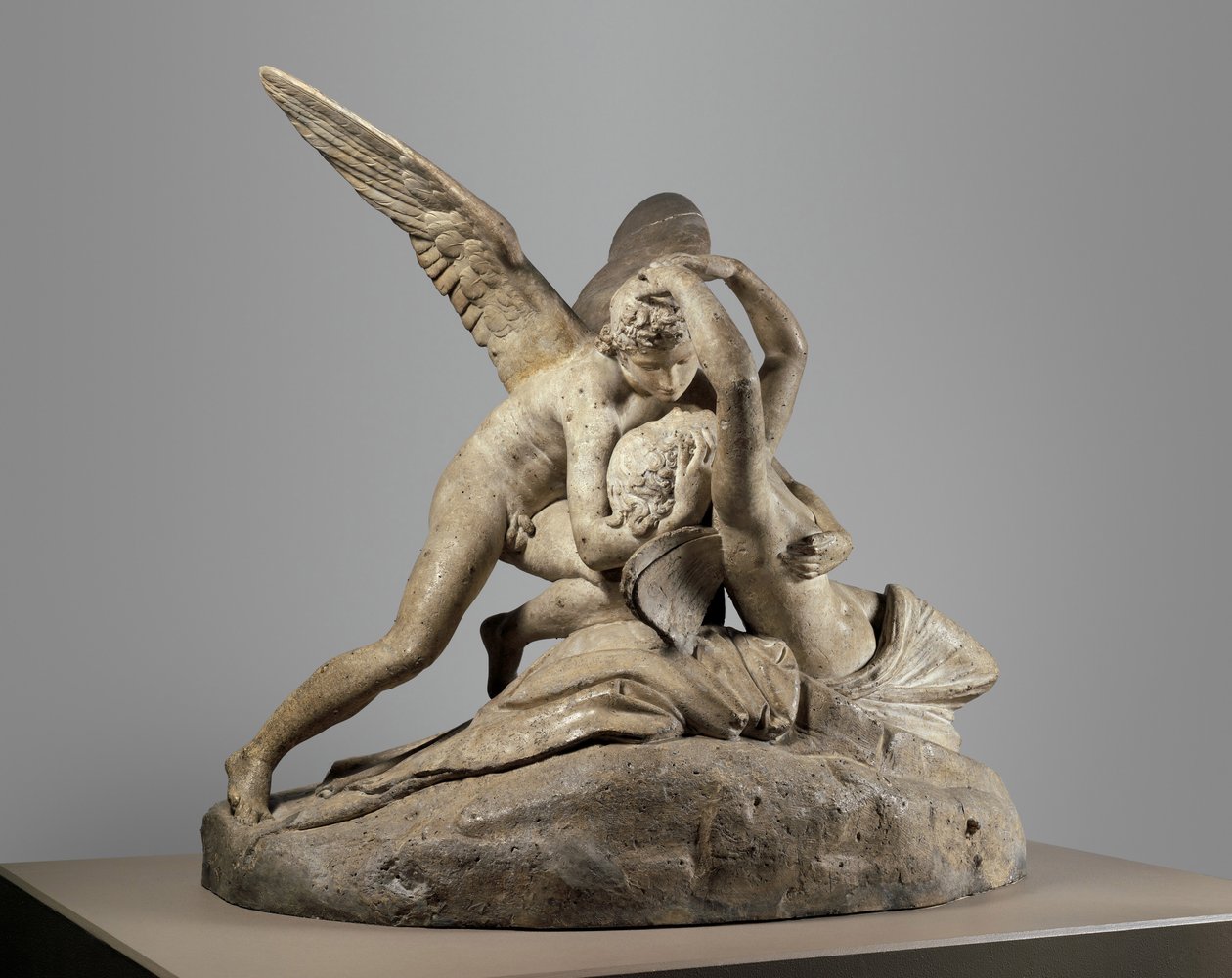Aşk Tanrısı ve Ruh, 1794 (alçı) by Antonio Canova