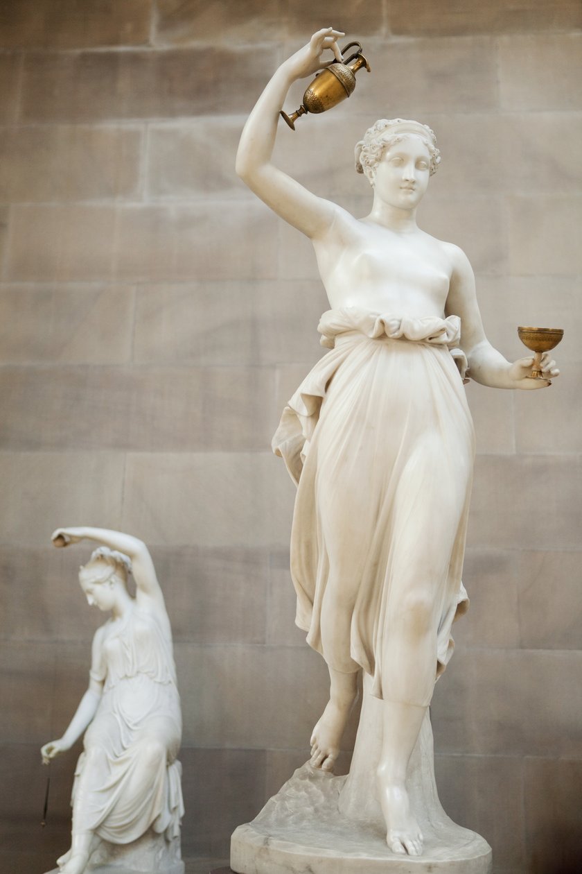 Hebe (mermer) by Antonio Canova