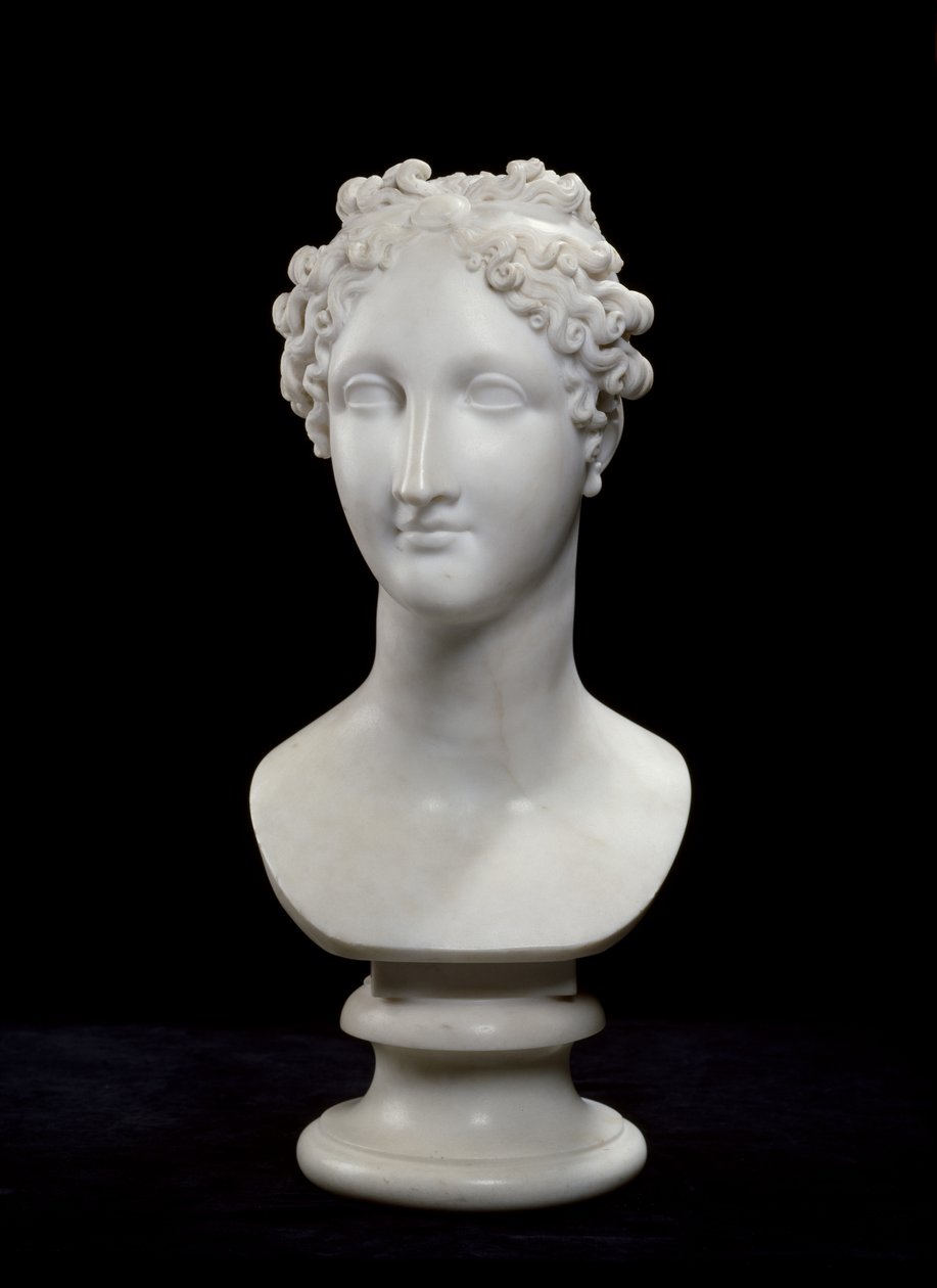 İdeal Kafa, 1816 (mermer) by Antonio Canova