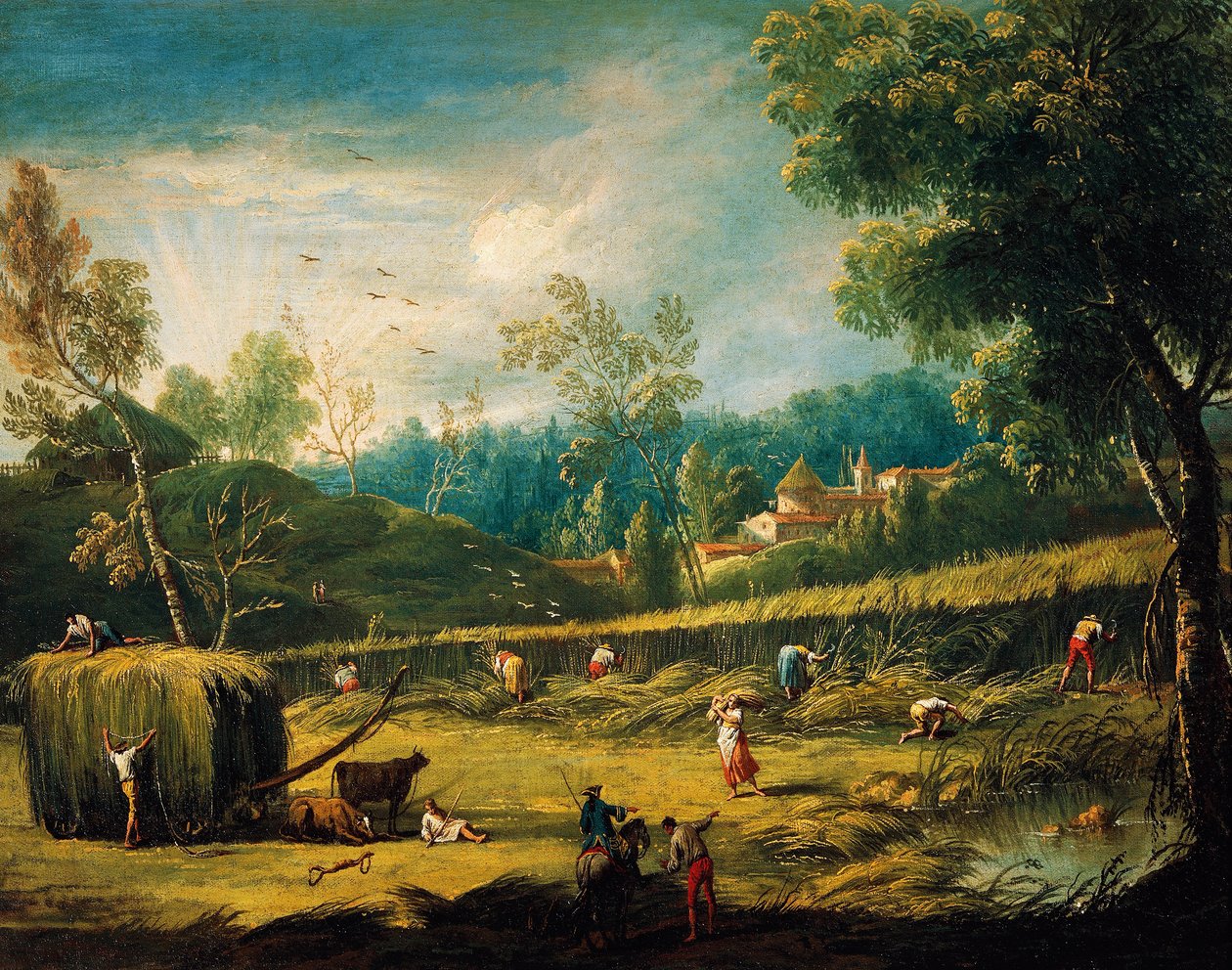 Yaz, Antonio Diziani (1737-1797), resim. by Antonio Diziani