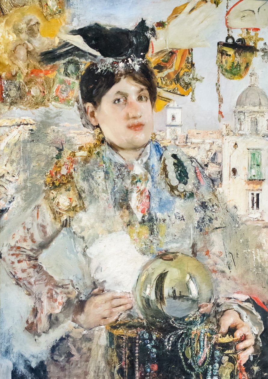 La Corallaia by Antonio Mancini