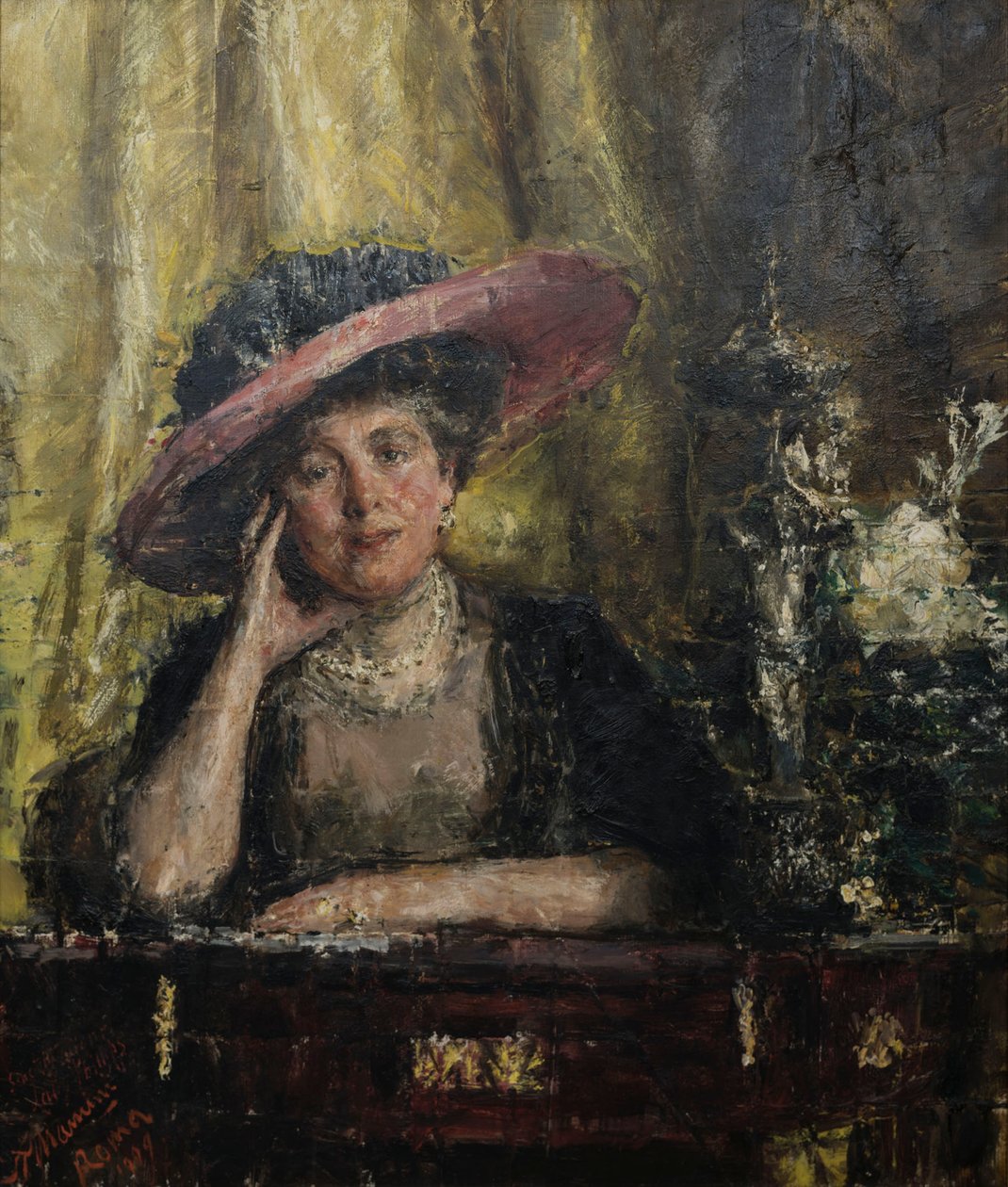 Leydi Phillips, 1909. by Antonio Mancini