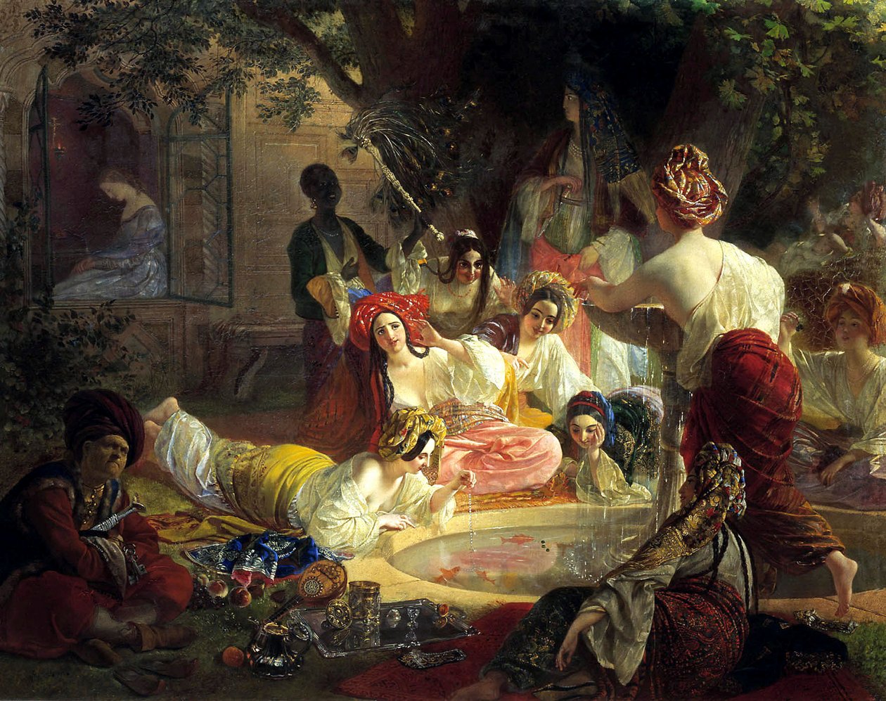 Bahçesaray Çeşmesi, 1849. by Antonio Molinari