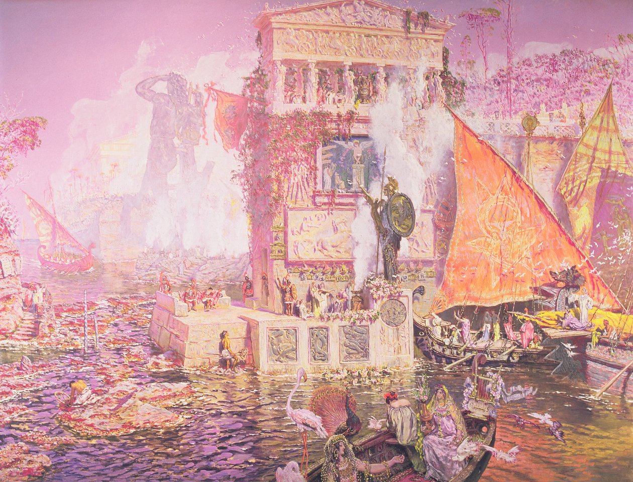 Rodos Heykeli by Antonio Munoz Degrain