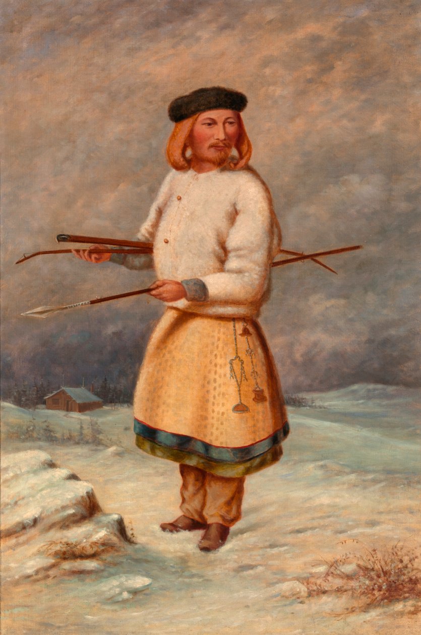 Litvanyalı Adam, ca. 1890-1899. by Antonio Zeno Shindler