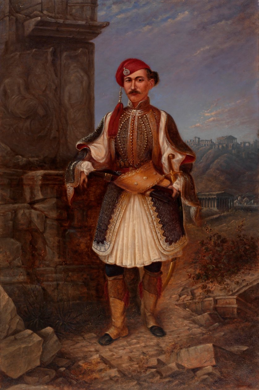 Rus Adam--St. Petersburg, yaklaşık 1893. by Antonio Zeno Shindler
