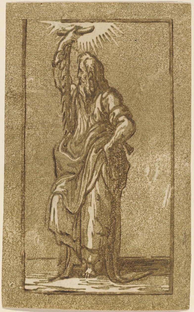 Aziz Simon by Antonio da Trento after Parmigianino