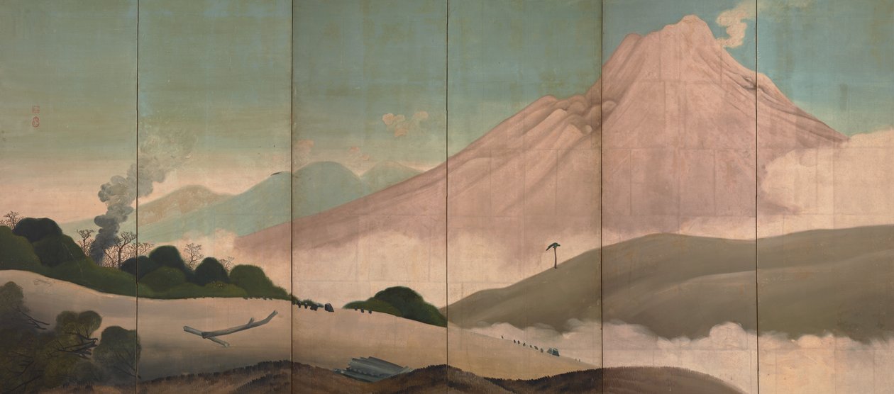Asama Dağı by Aodo Denzen