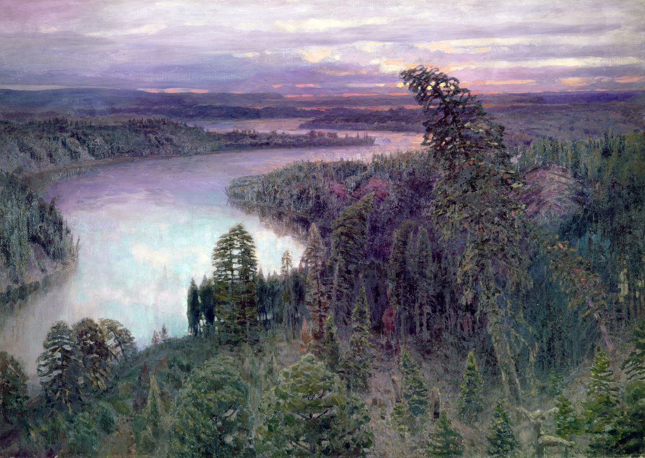 Sibirya, 1894 by Apollinari Mikhailovich Vasnetsov