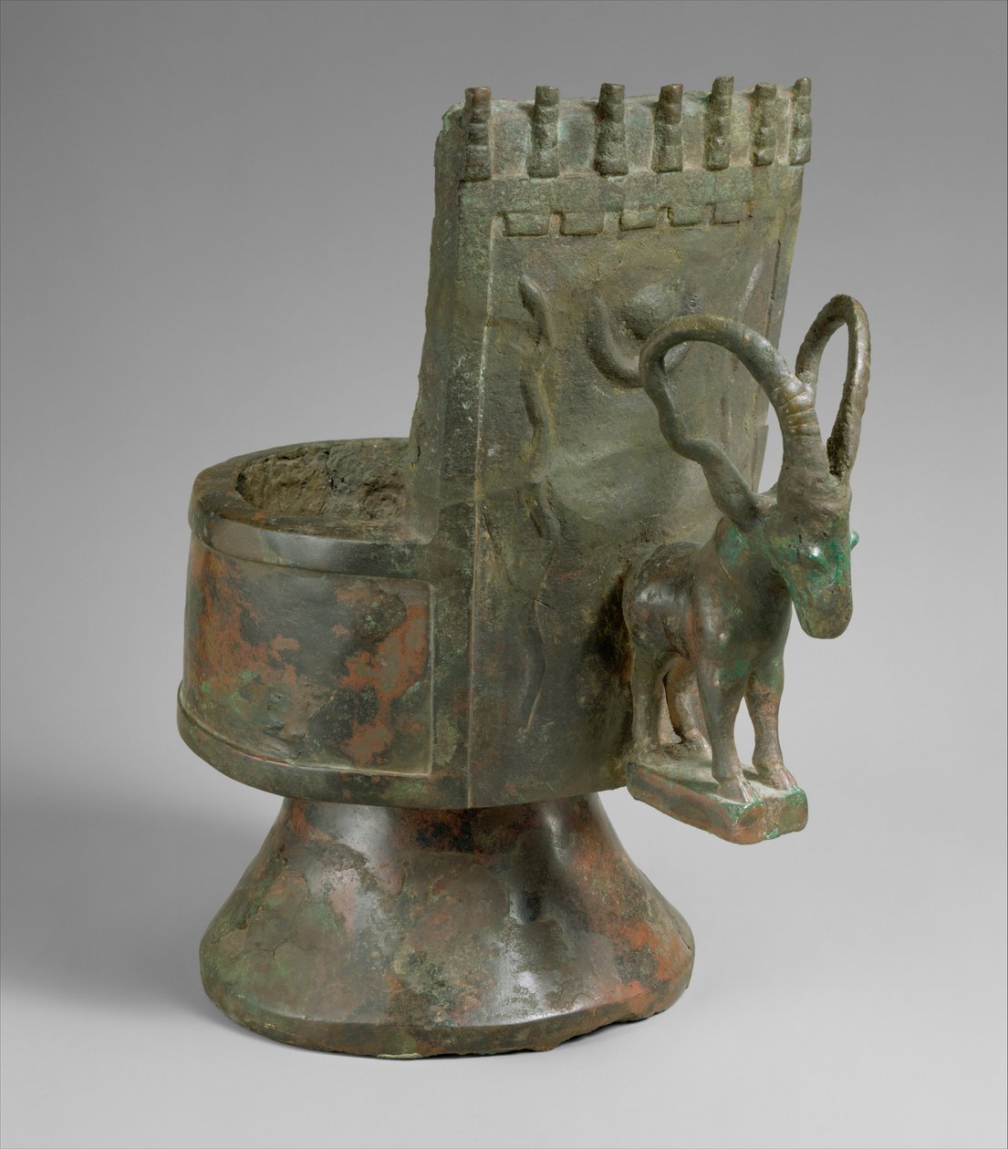 Tütsü brülörü, c. 1. binyılın ortalarında M.Ö. (bronz) by Arabian South