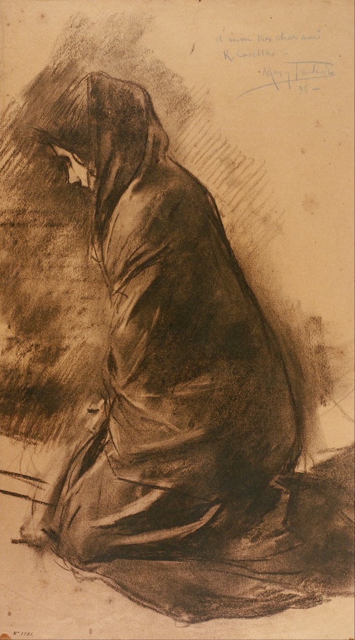 Şekil diz çökmüş by Arcadi Mas i Fondevila