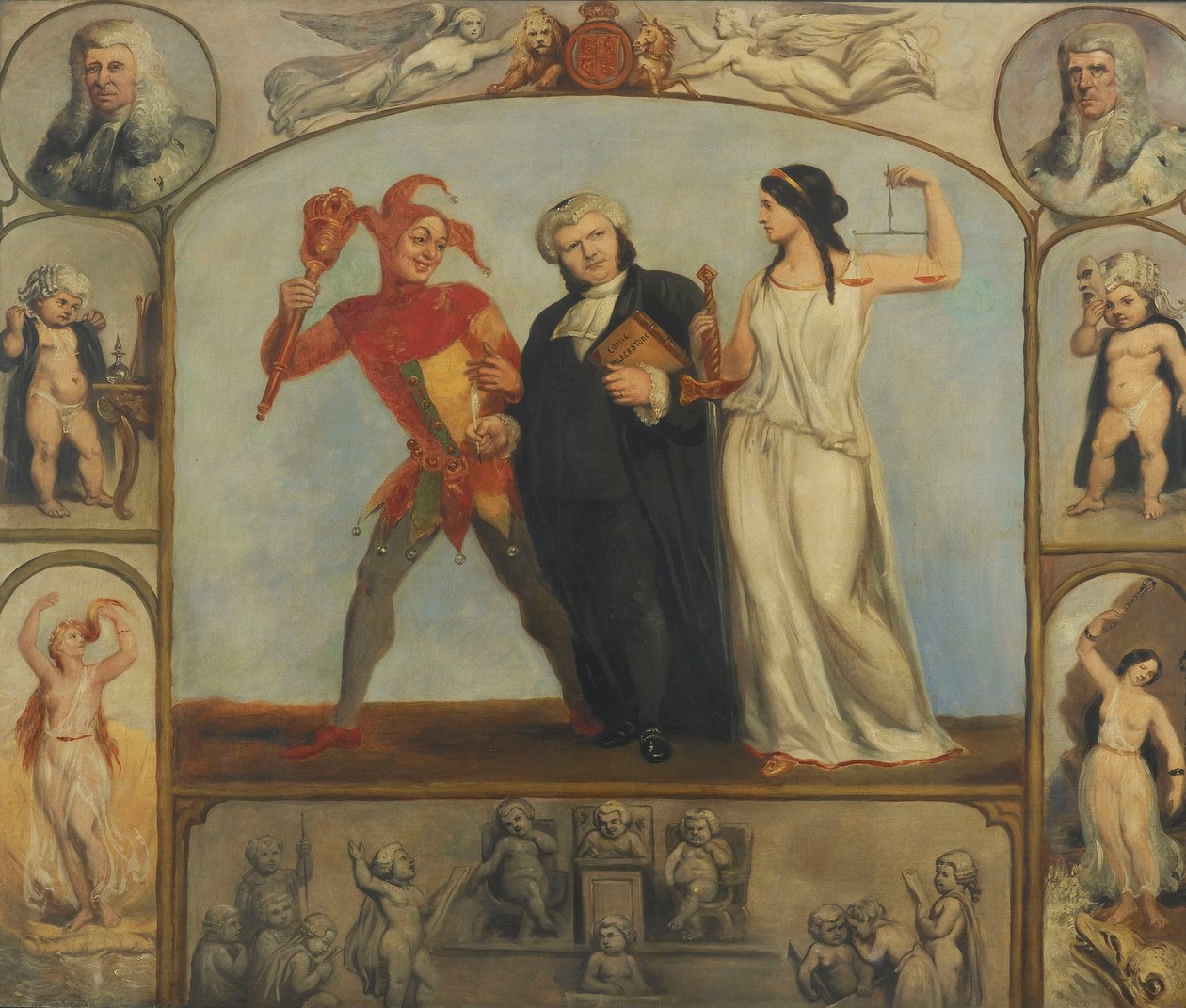 tablo; tuval üzerine yağlıboya by Archibald S. Henning