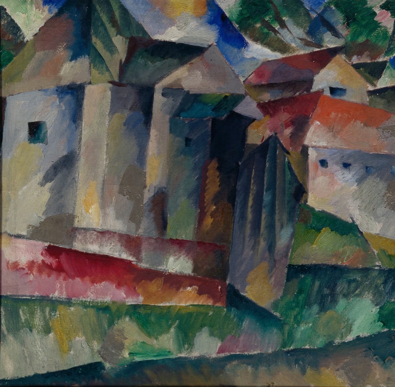 evler by Aristarkh Vasilievic Lentulov
