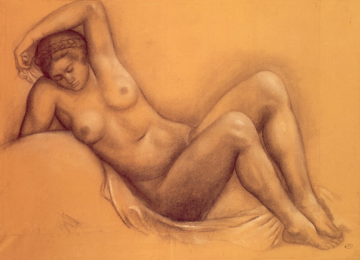 kadın çıplak by Aristide Maillol