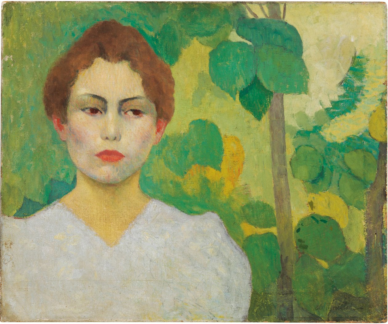 Beyazlı Kadın by Aristide Maillol