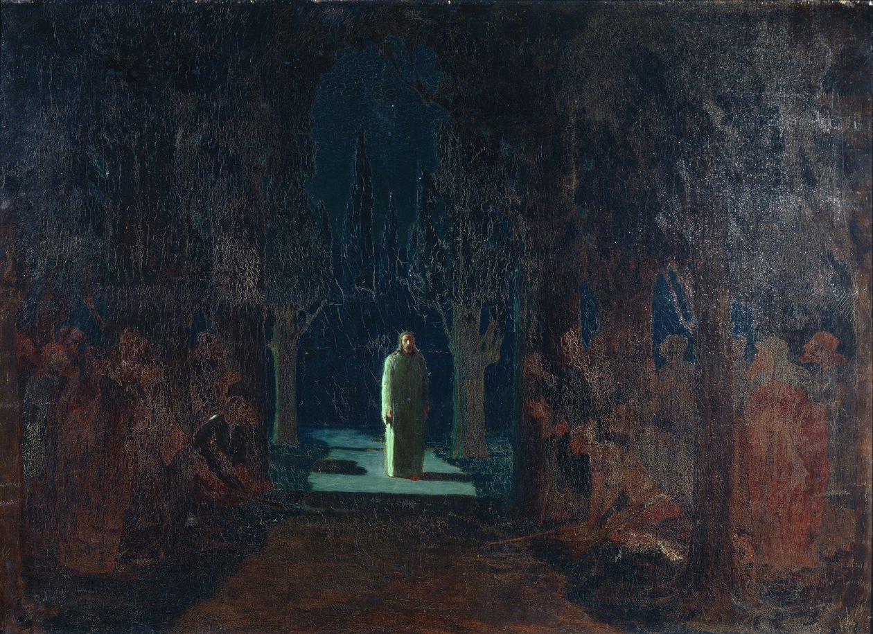 Getsemani Bahçesinde İsa by Arkhip Ivanovich Kuindzhi