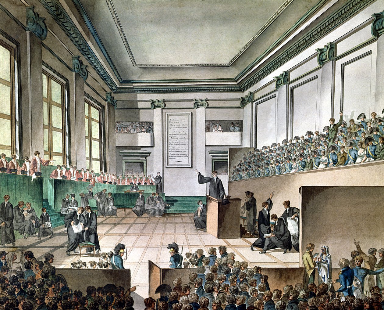 Cadoudal Davasının Yargılanması, c.1804 by Armand de Polignac