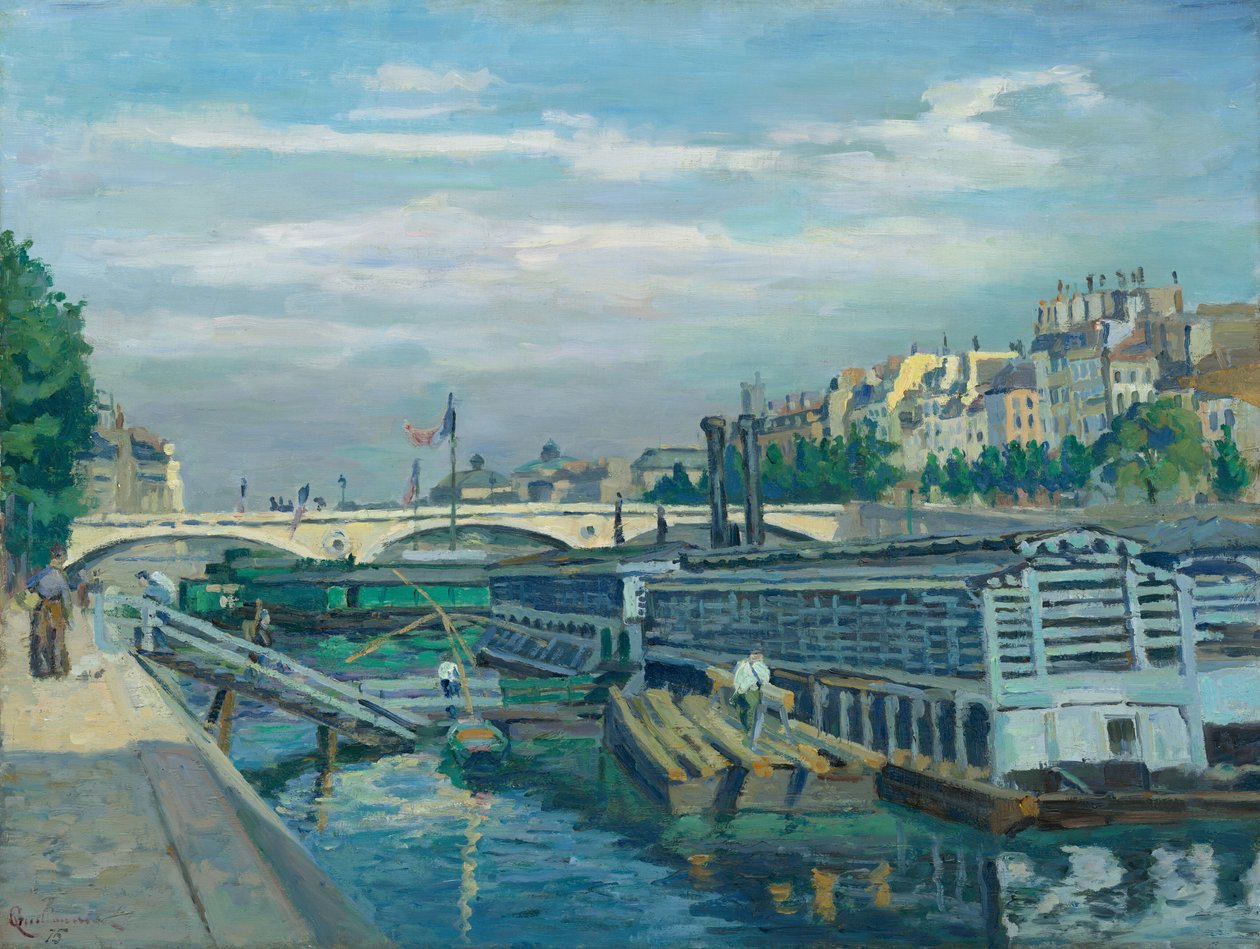 Louis Philippe Köprüsü, 1875. by Armand Guillaumin