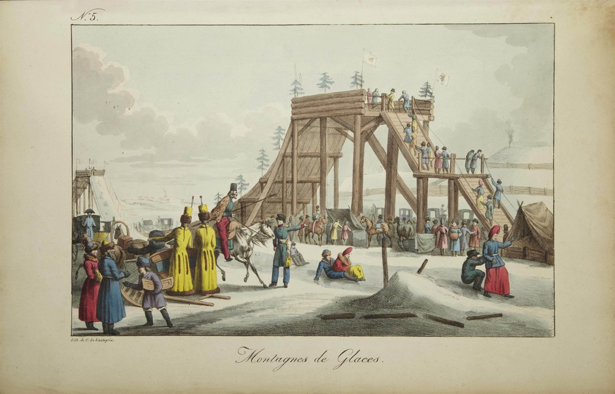 Rus Buz Dağı, 1817 by Armand Gustave Houbigant