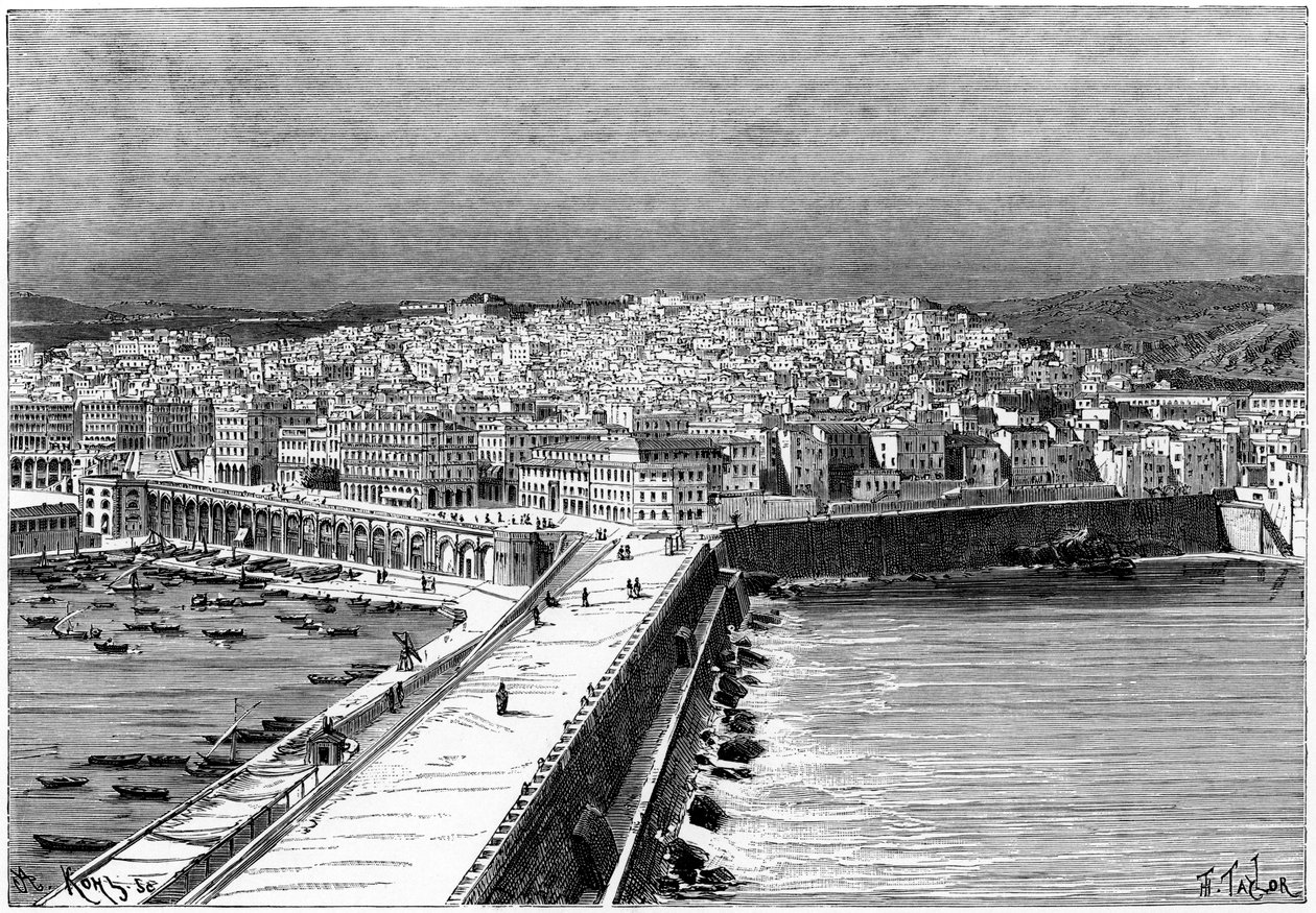 Cezayir, Cezayir, c1890. by Armand Kohl