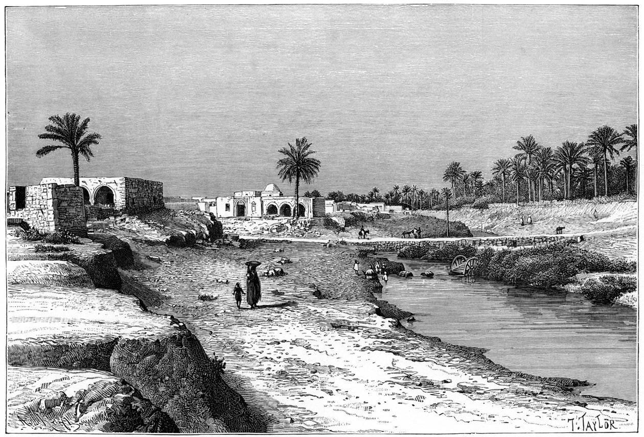 Cabes, Tunus, 1895. by Armand Kohl
