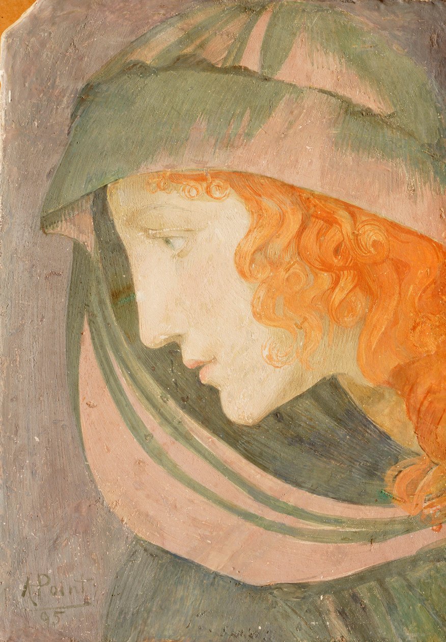 Bir İlham Perisi, 1895 by Armand Point