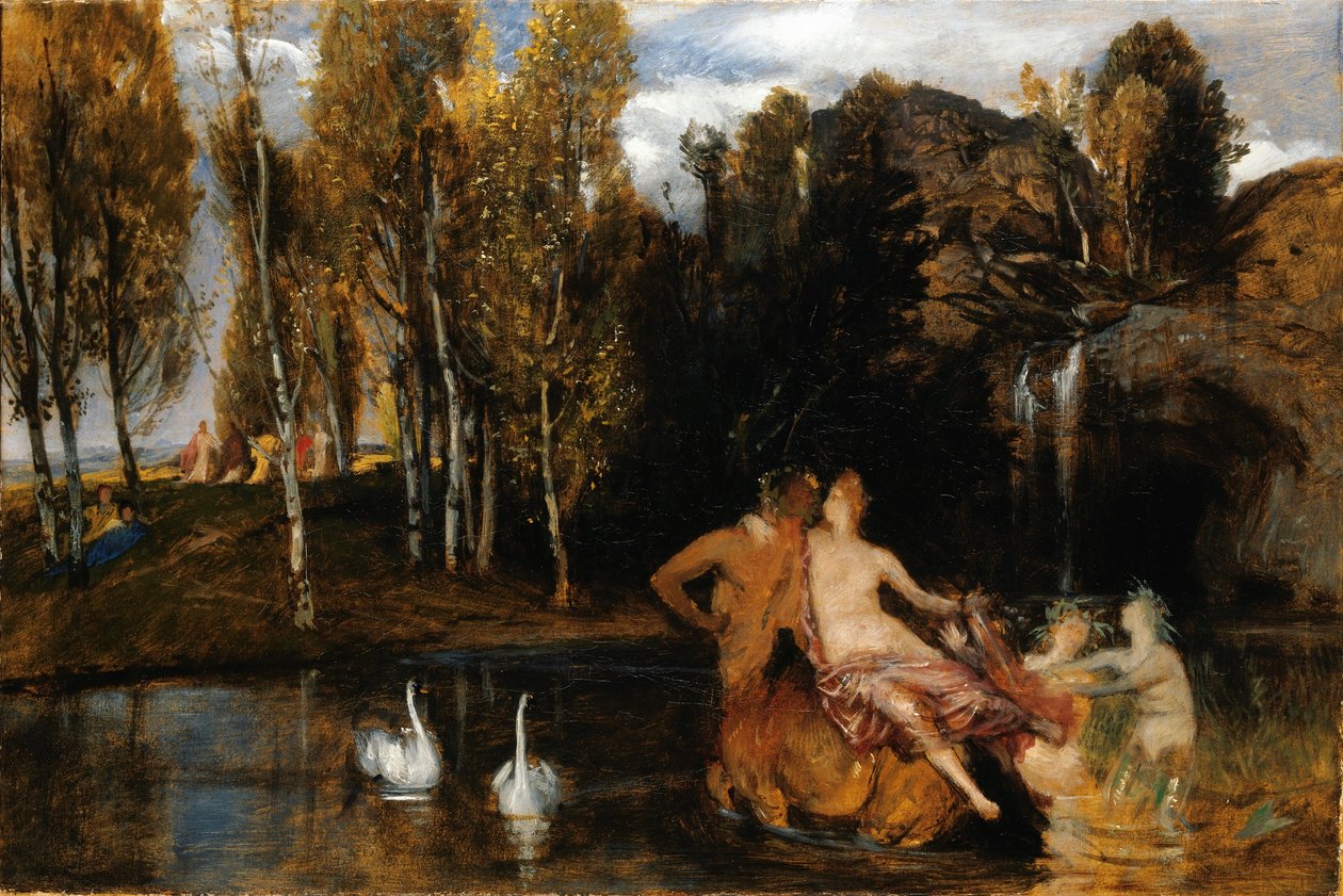 mübareklerin diyarları by Arnold Böcklin