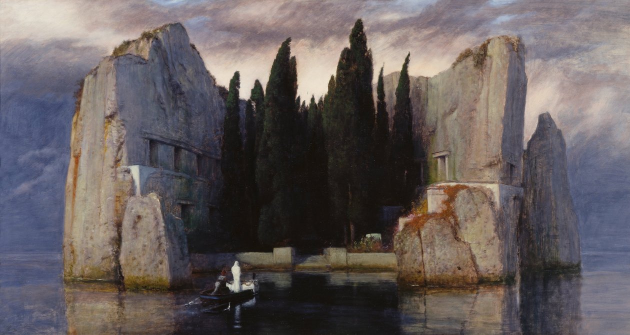 ölüler adası by Arnold Böcklin
