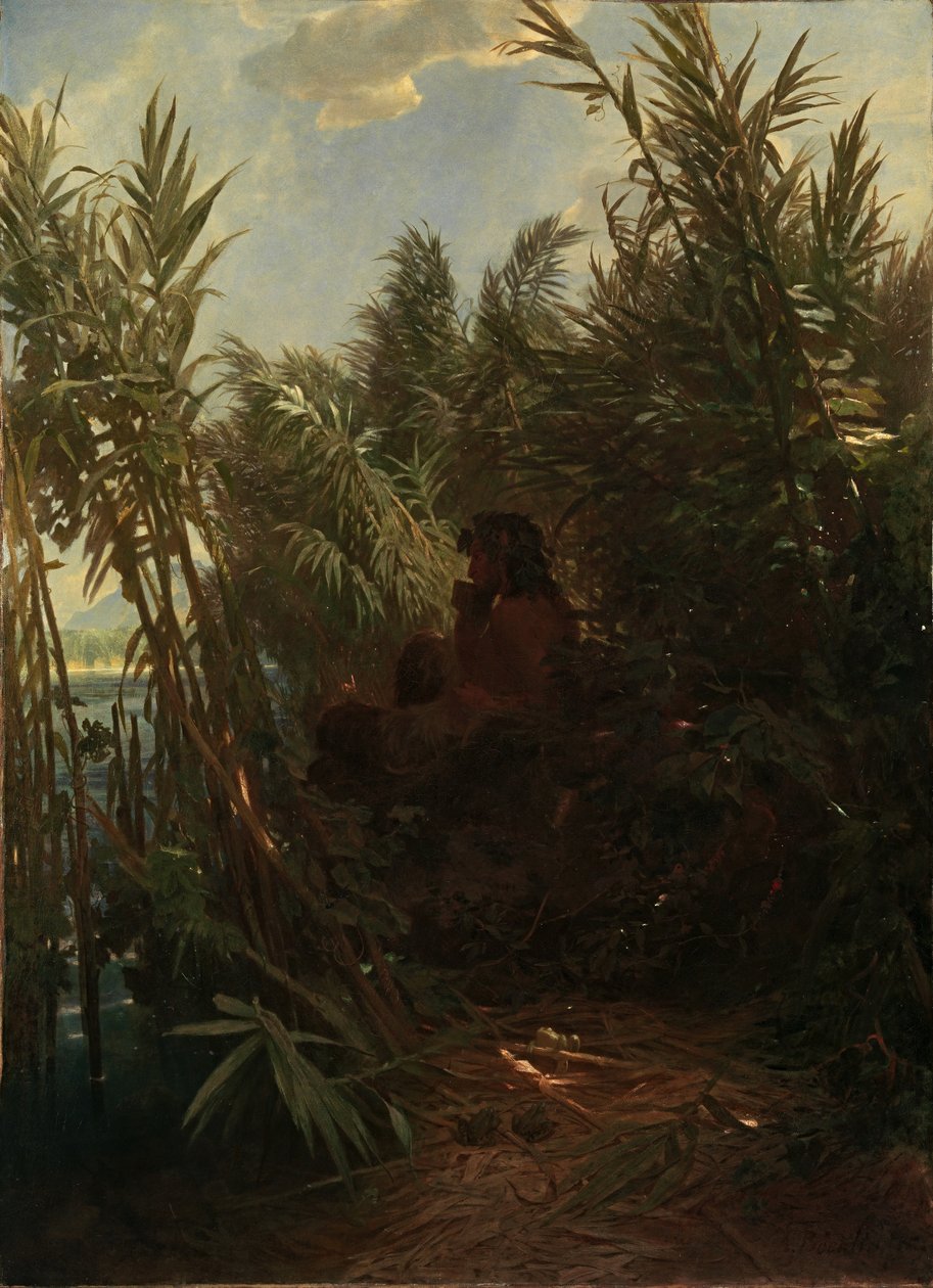 sazlık tava by Arnold Böcklin