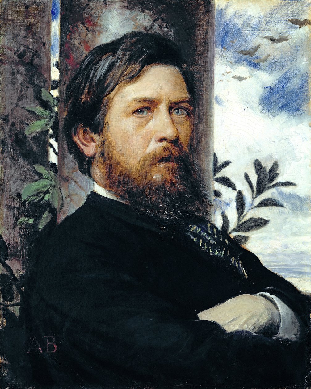 Otoportre, 1873 by Arnold Böcklin