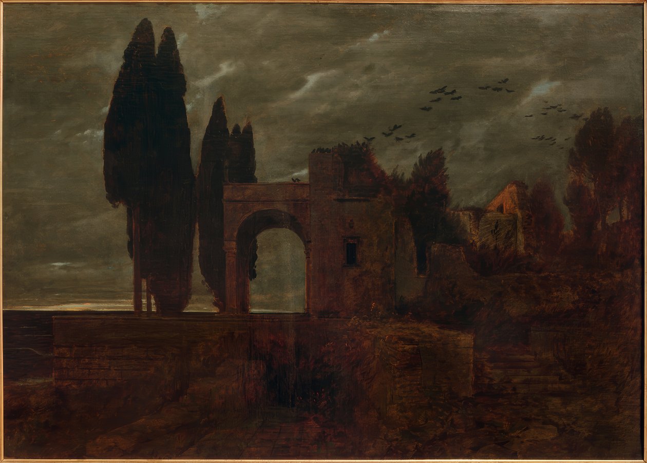 Harabe am Meer by Arnold Böcklin