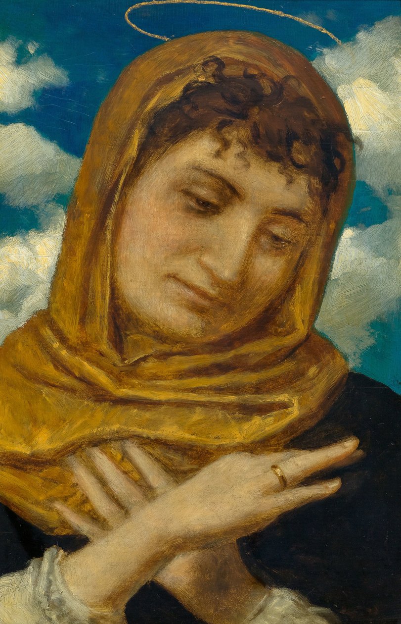 Aziz Catherine, 1880. by Arnold Böcklin