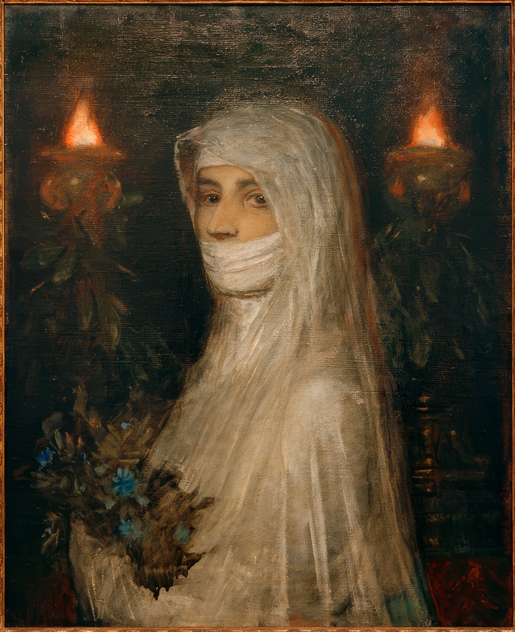 Vestalin by Arnold Böcklin