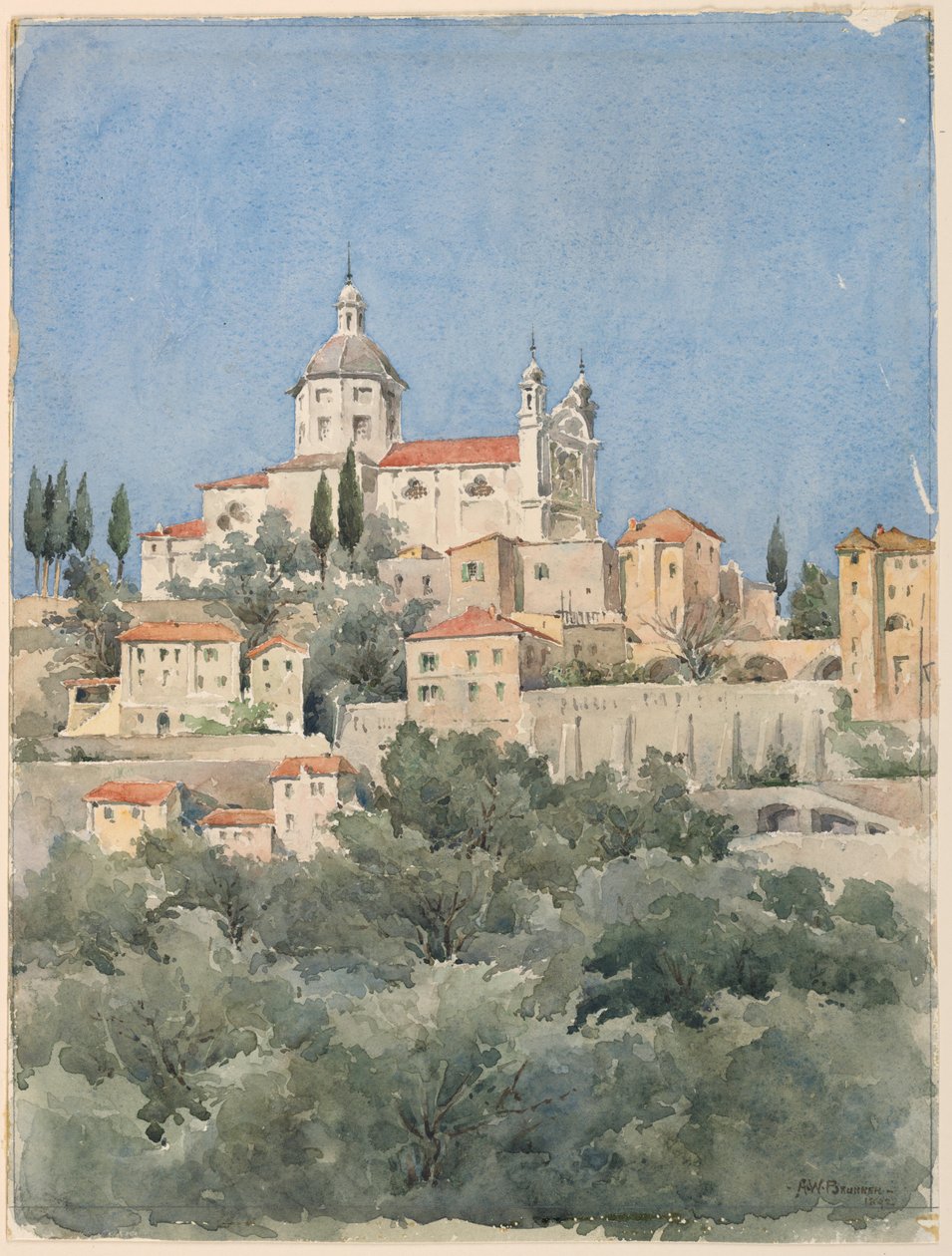 Tepedeki Kilise by Arnold William Brunner