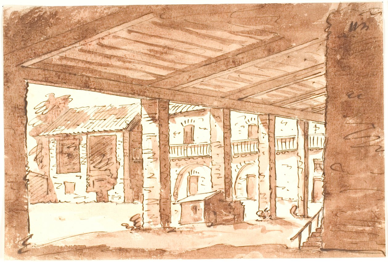 Arcade ile İtalyan bahçesi by Aron Wallick