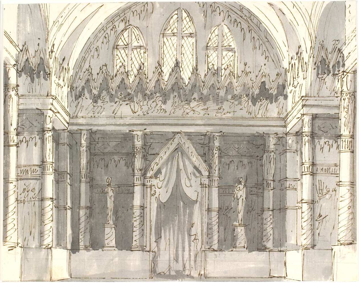 Kilise iç by Aron Wallick