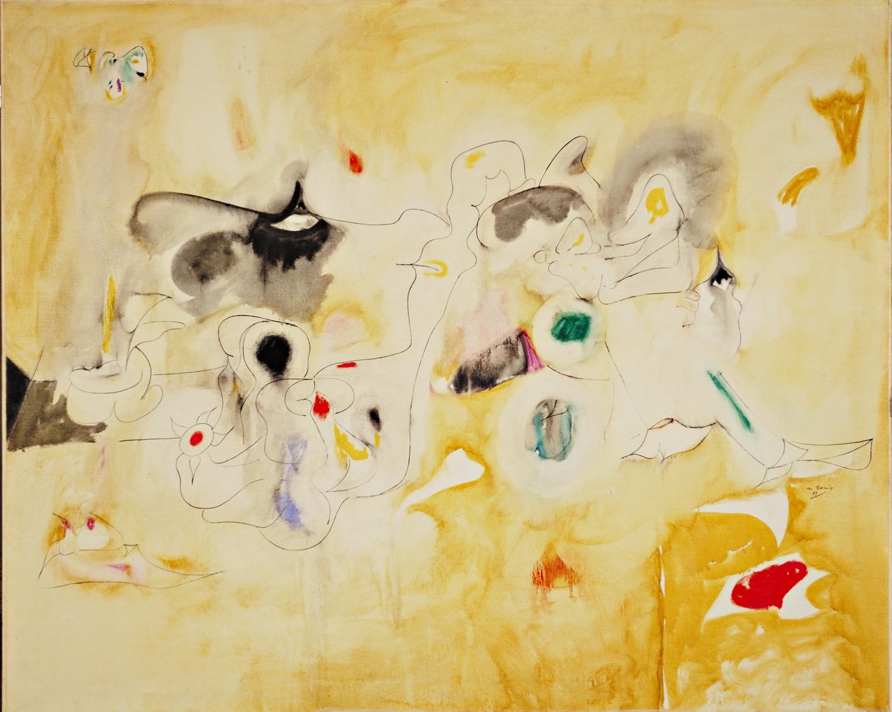 Saban ve Şarkı by Arshile Gorky