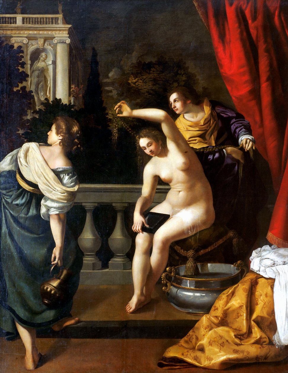 Bathsheba Hamamında by Artemisia Gentileschi