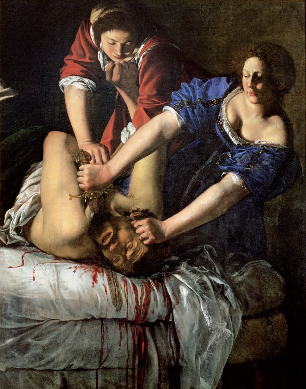 Judith ve Holofernes (panel) by Artemisia Gentileschi