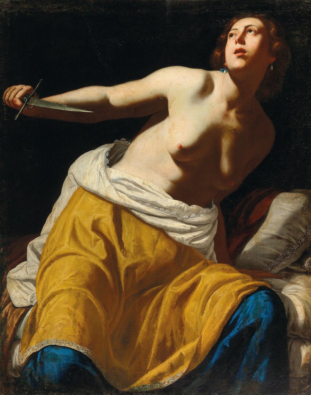 Lucretia, yaklaşık 1640-1645. by Artemisia Gentileschi