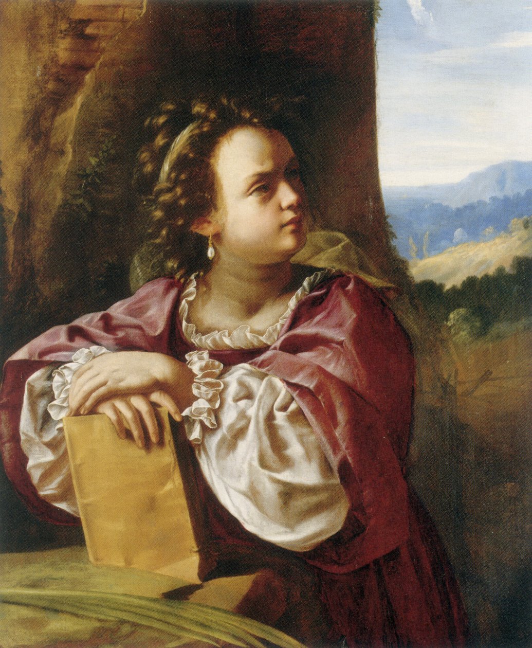 İskenderiye Aziz Catherine by Artemisia Gentileschi