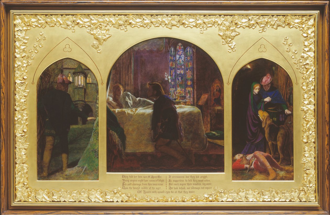 Aziz Agnes Arifesi by Arthur Hughes