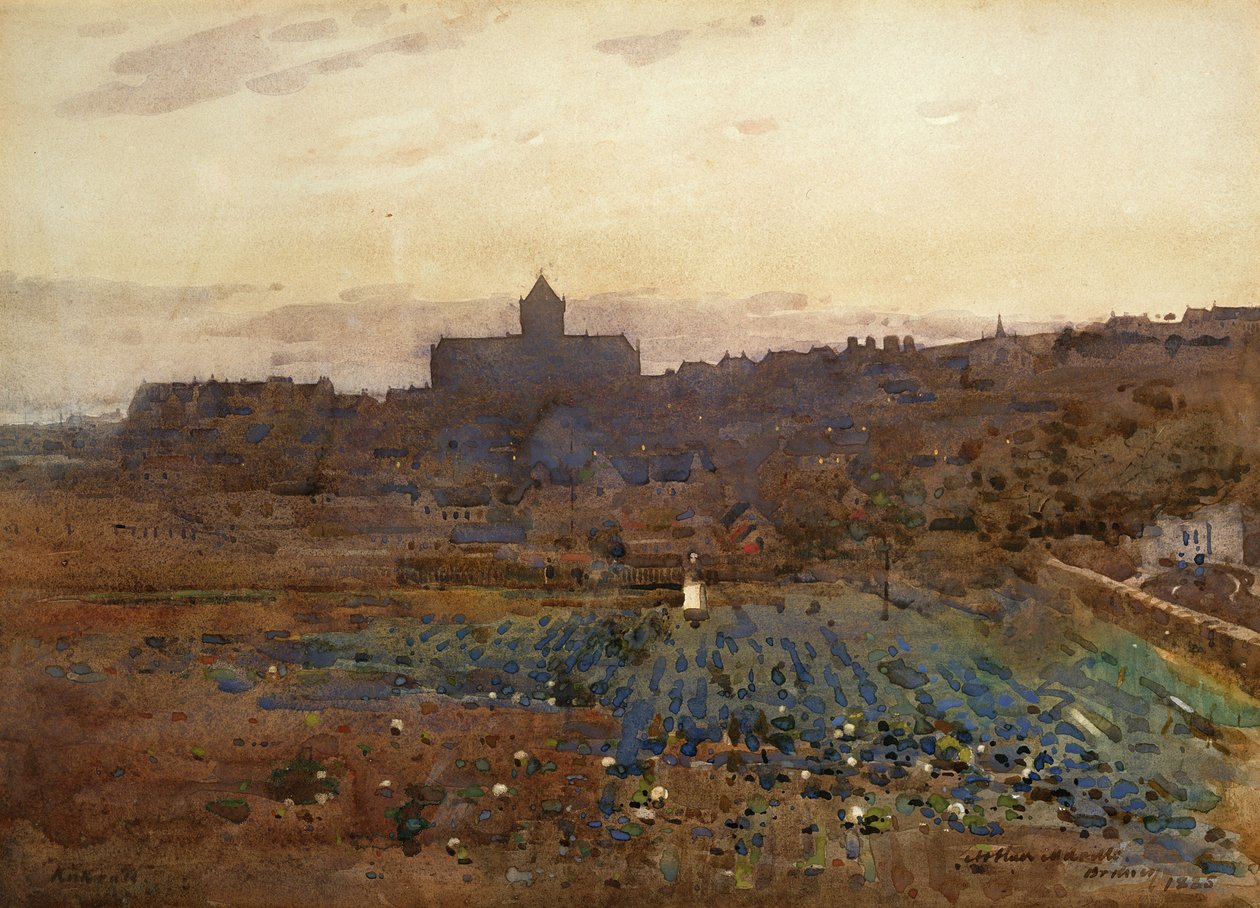 ಕಿರ್ಕ್ವಾಲ್, ಓರ್ಕ್ನಿ, 1885 ಟರ್ಕ್ by Arthur Melville