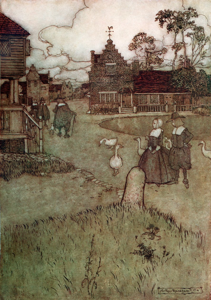 Washington Irving kısa by Arthur Rackham