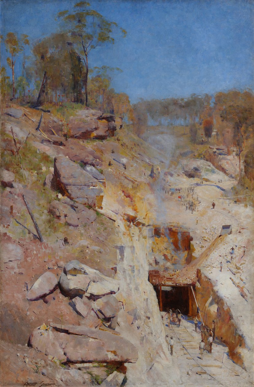 yanıyor by Arthur Streeton